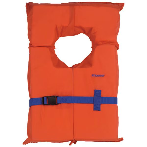 Kent 102000-200-004-12 Adult Vest Type II 90+ lbs., Kent Safety Products, Mfr#: 102000-200-004-12